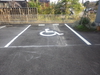 駐車場ライン工事