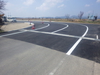 道路ライン工事