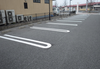 駐車場ライン塗り替え工事